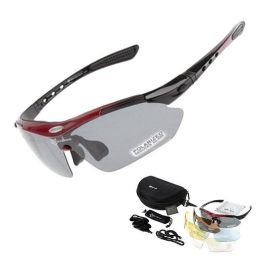 Polarized Sun Glasses Unisex-5 Interchangeable Lenses