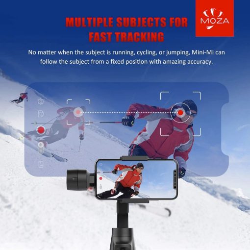 MOZA Mini-MI 3-Axis Gimbal stabilizer for Smartphone iPhone Vlog Youtuber Live Video