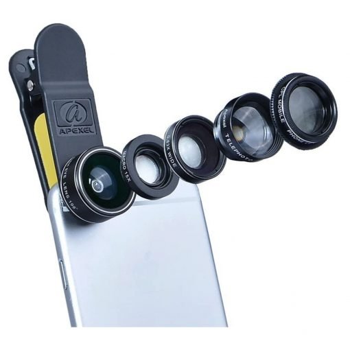 Deluxe Universal 5 in 1 Camera Lens Kit for Smartphones
