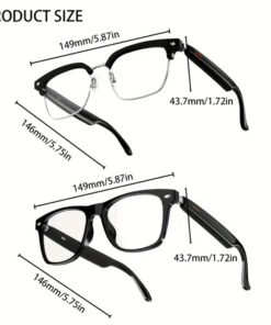 Smart Bluetooth Audio Sunglasses – Open-Ear Sound