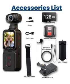 Vlogging Pocket Action Camera