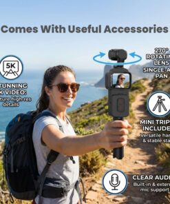 Vlogging Pocket Action Camera